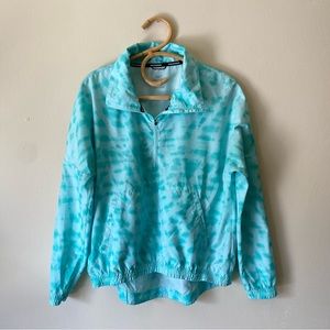 Nike Just Do It Blue Running Women’s 1/4 Zip Windbreaker